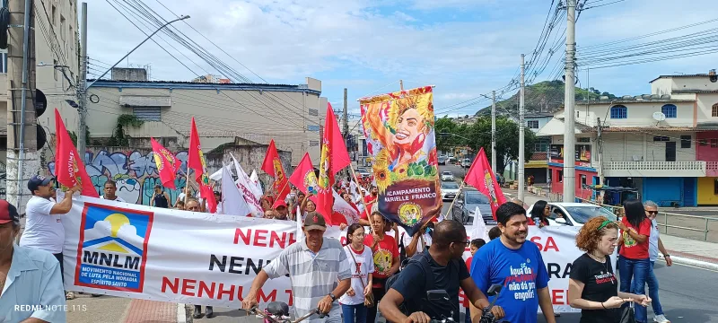 1º de Maio em Vitória tem protesto contra trabalho precário e conflitos agrários