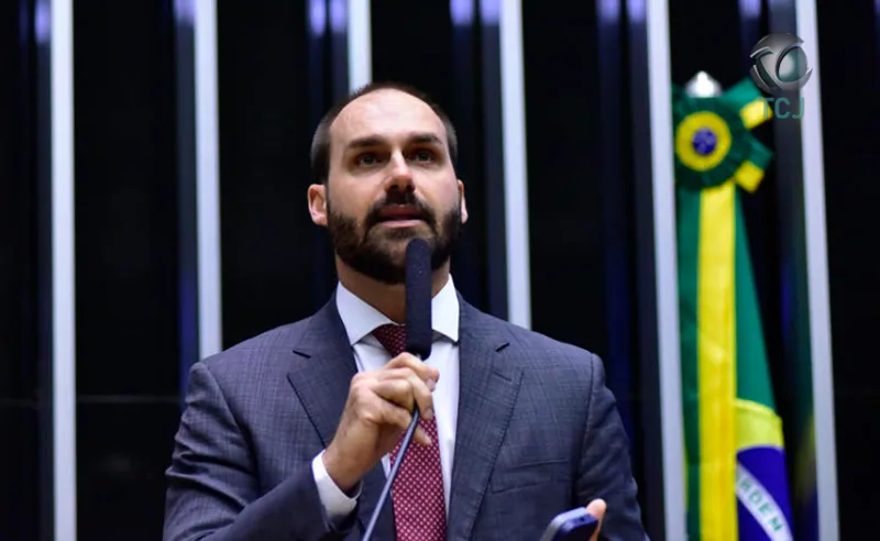PT pede cassação de Eduardo Bolsonaro por articulação contra autoridades brasileiras nos EUA