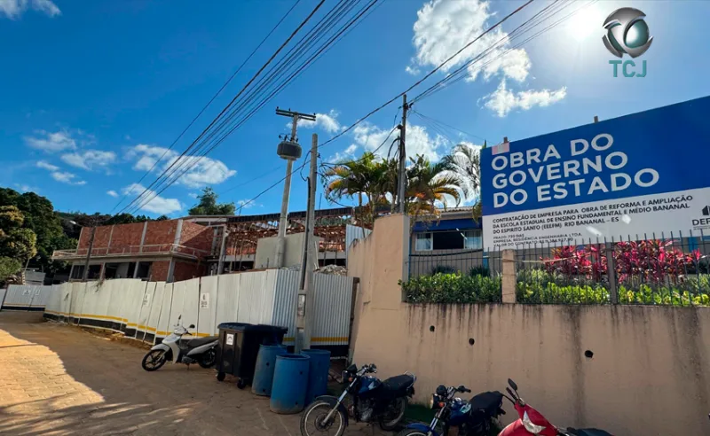 Com R$ 11 milhões, Governo reforma escola em Rio Bananal e fortalece educação no interior