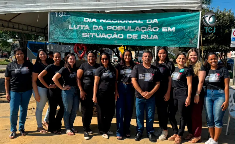 Pedro Canário faz mutirão por direitos no Dia da População em Situação de Rua