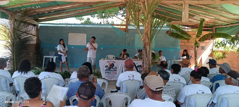 Oficina debate gestão territorial quilombola no Sapê do Norte