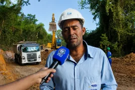 Estrada Pedro Canário-Floresta do Sul avança para a 3ª fase de pavimentação