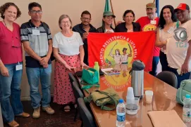 MRLT e lideranças do Acampamento Marielle se reúnem com o Incra para discutir proposta de reforma agrária no ES