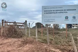 Obra de pavimentação avança na Vila Palmares, em Ecoporanga