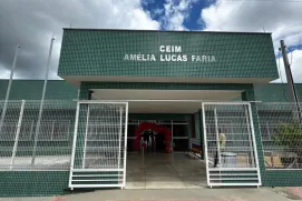 Prefeito Kleilson Rezende inaugura CEIM Amélia Lucas Faria em Cristal do Norte